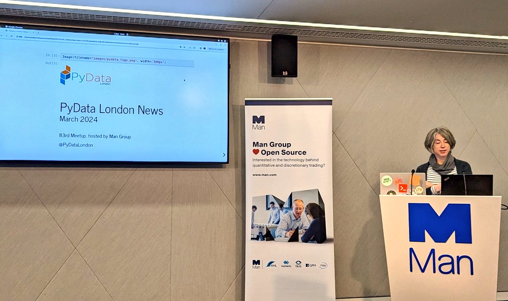 AstroAdamH's tweet image. Time to kick off the 83rd @pydatalondon meetup! 👏👏👏👏
#Python #DataScience #pydata