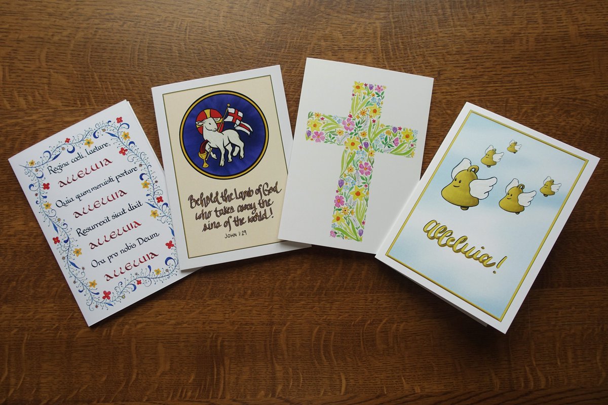 DomSrStJoseph's tweet photo. New #Easter cards in the #Dominicards shop! Check them out now: https://t.co/vKK2nPPrnf
#shopupdate #catholicetsy #catholic #christian https://t.co/zE2tkPLqs5