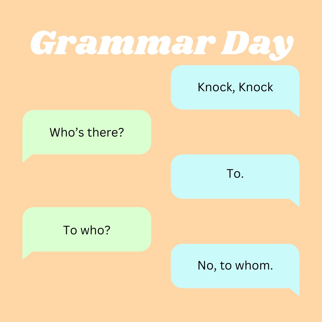 pwc_ottawa's tweet image. Happy Grammar Day! Let's have a blast with words and make sure our sentences shine!
#GrammarFun #grammarday #nationalgrammarday