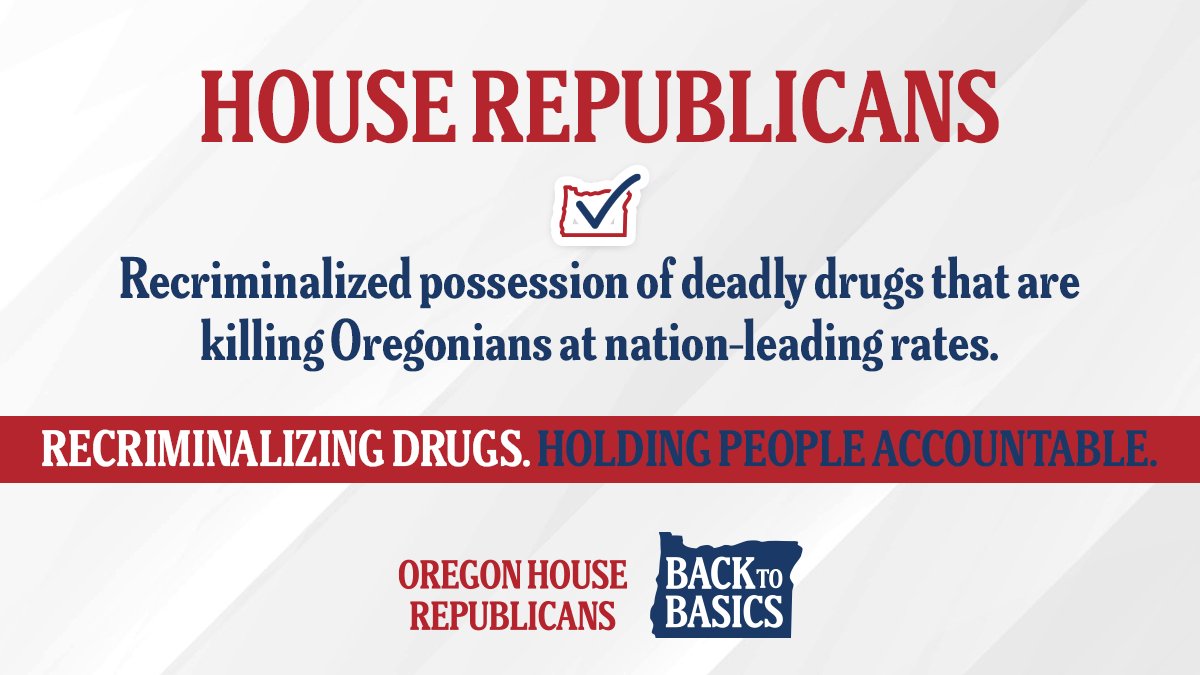 There is no good reason to be holding on to fentanyl, heroin, or meth. #orpol #orleg