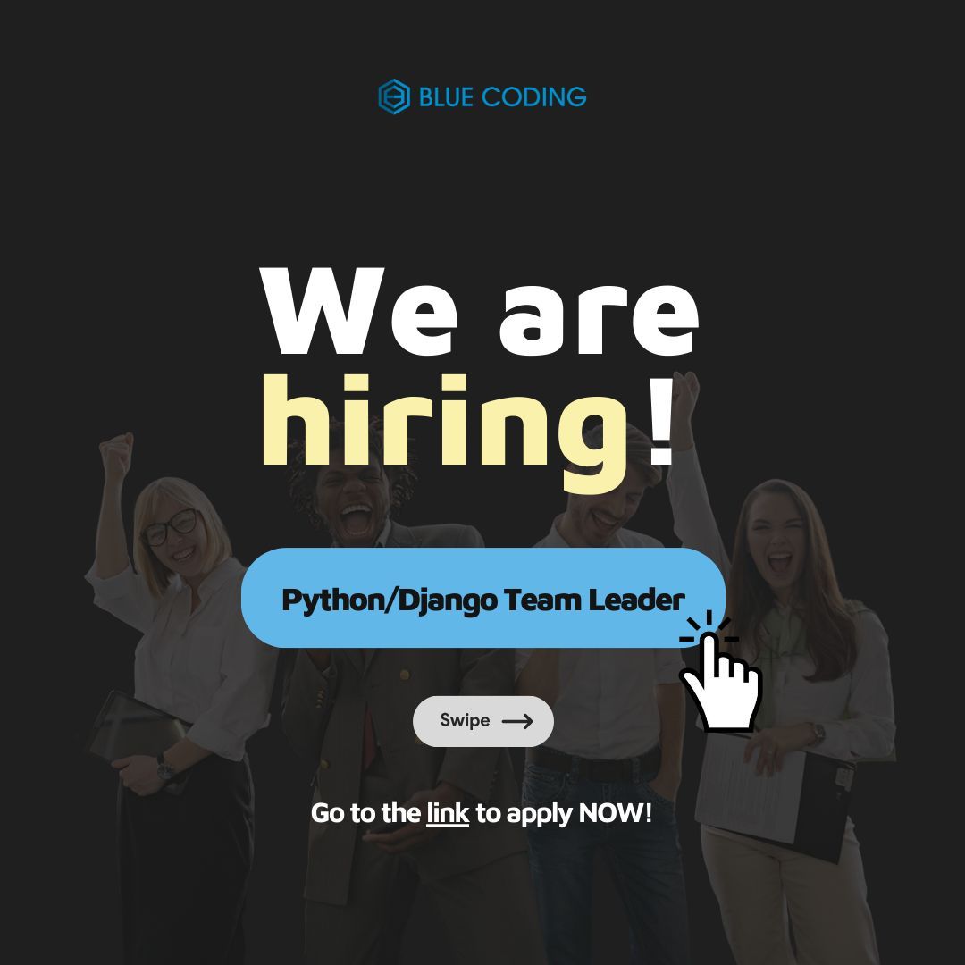 blue_coding's tweet image. We connect LATAM software developers with global companies and help them enhance their skills while earning a better income than working locally.
Join our team and take the next step in your professional journey.
#jobopportunities #businessdevelopment #djangodeveloper #BlueCoding