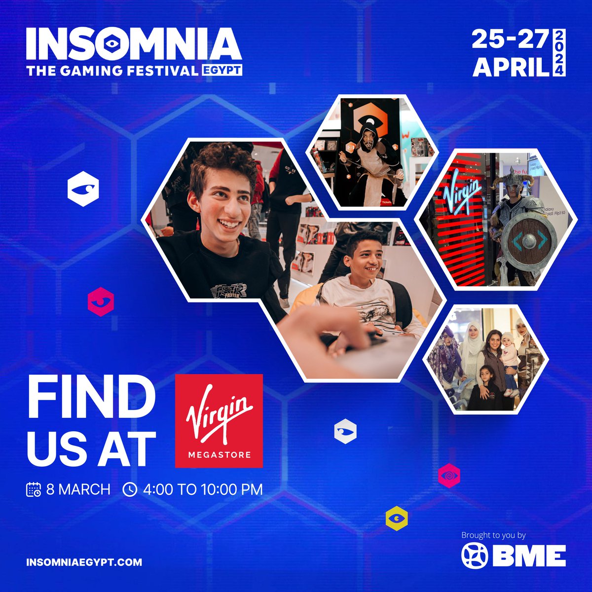 INSOMNIA EGYPT (@insomniaegypt) on Twitter photo COMING IN HOT!🔥
Get ready for our first #Checkpoint at Virgin Megastore.
Join us at <a href="/CityStars/">City Of Stars</a> for a day full of gaming and activities from 4PM to 10PM
Catch ya there 👋
#InsomniaEgypt #IE5 COMING IN HOT!🔥
Get ready for our first #Checkpoint at Virgin Megastore.
Join us at <a href="/CityStars/">City Of Stars</a> for a day full of gaming and activities from 4PM to 10PM
Catch ya there 👋
#InsomniaEgypt #IE5