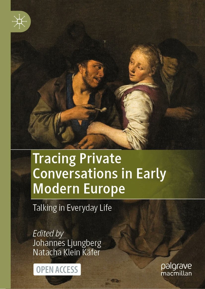Our book is now out! @johannes_lju and I have so much to thank our amazing authors and all the support at @privacy_ku
Tracing Private Conversations in Early Modern Europe is available open access!
link.springer.com/book/10.1007/9…
#earlymodern #twitterstorians