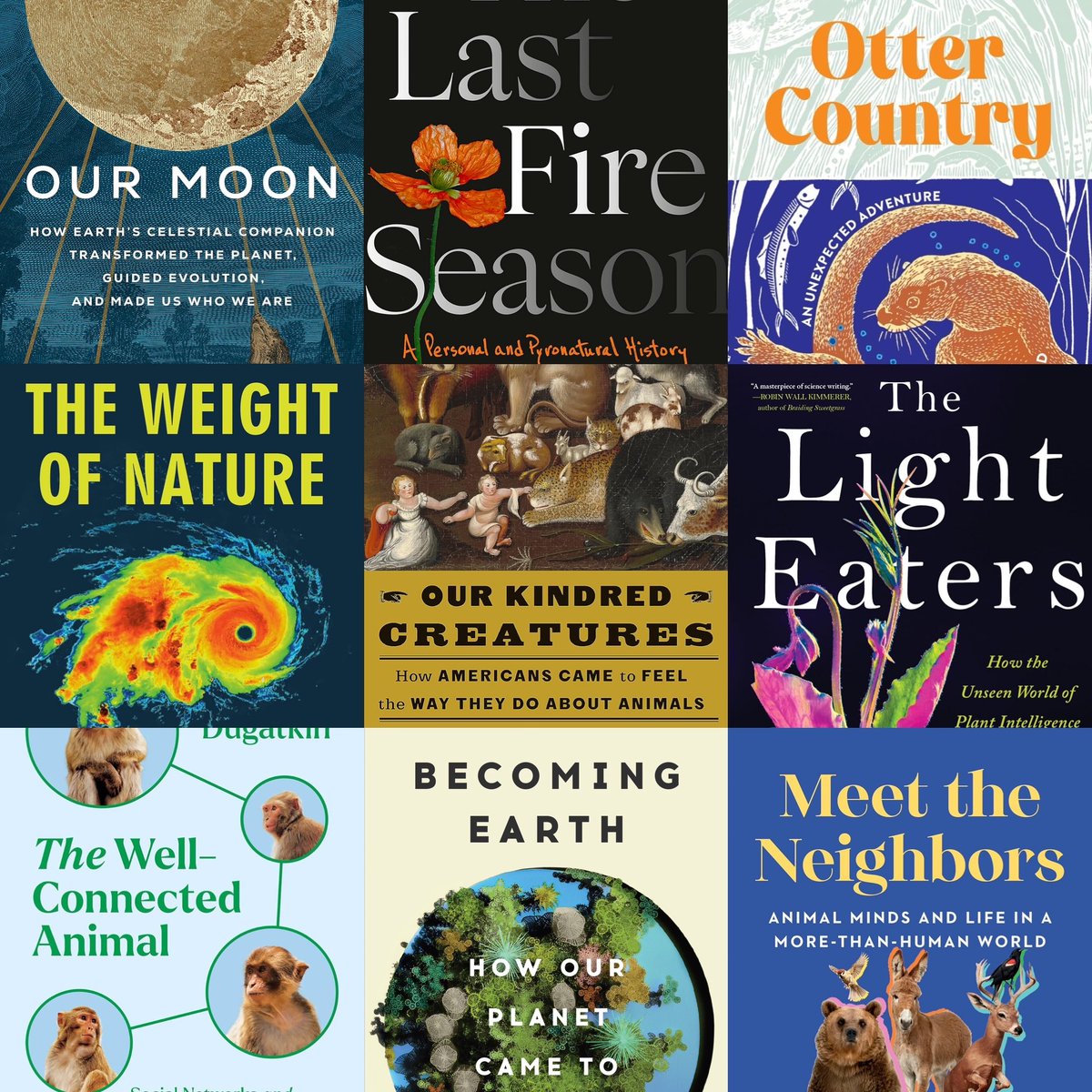 ✨📚BOOKS THREAD📚✨ 🧵This is going to be a really strong year for books about nature and science. So many wonderful titles already out or on the way! Here's a thread looking at a few of the books debuting between January and July that have caught my eye, in chronological order
