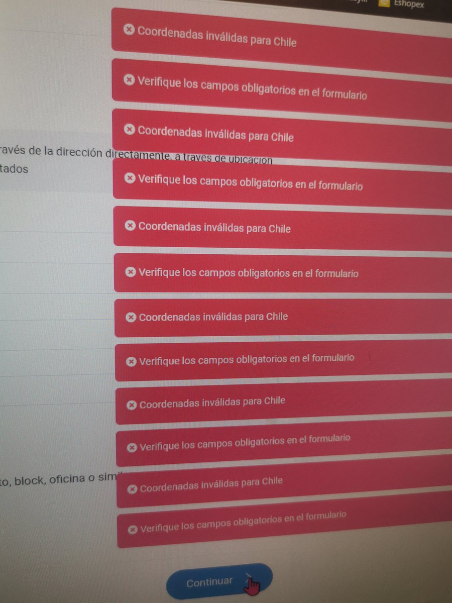 Pedro98415301's tweet photo. @SMA_CL @pulso_tw @latercera Hola, desde el fin de semana intentamos realizar una denuncia en el portal y no lo permite. Arroja un error cuando ya está todo correctamente ingresado https://t.co/wB27ODs055