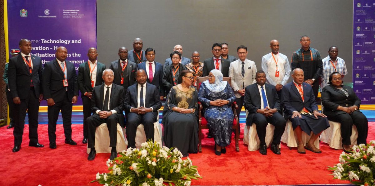 Kenya High Commission, Tanzania (@kenyahc_tz) on Twitter photo 1/ 2 The High Commissioner H.E. <a href="/Amb_IsaacNjenga/">Isaac Njenga</a> is representing Hon. Justin B. N. Muturi, EGH, Attorney General of the Republic of Kenya at the Commonwealth Law Ministers Meeting (CLMM) that is being held from 4th to 8th March 2024 in Zanzibar, United Republic of Tanzania. 1/ 2 The High Commissioner H.E. <a href="/Amb_IsaacNjenga/">Isaac Njenga</a> is representing Hon. Justin B. N. Muturi, EGH, Attorney General of the Republic of Kenya at the Commonwealth Law Ministers Meeting (CLMM) that is being held from 4th to 8th March 2024 in Zanzibar, United Republic of Tanzania.