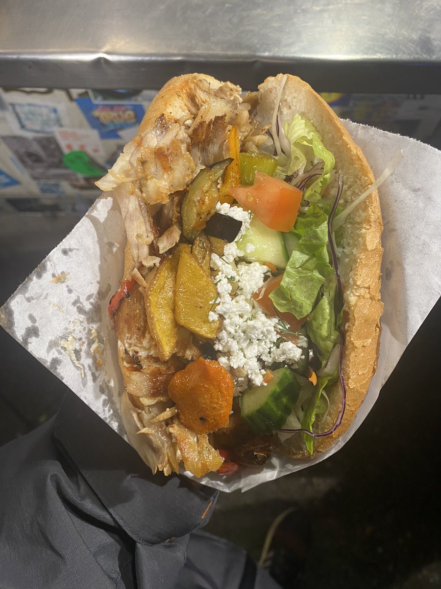 fooravel's tweet photo. Hähnchen Döner mit Gemüse : 7,10€

Mustafa's Gemüse Kebap, Mehringdamm 32, 10961 Berlin.

#Fooravel #Berlin #travel #foodblogger #foodie #food #MustafaGemuseKebap #MustafaGemuse #Kebap #Doner https://t.co/EJphno2p11