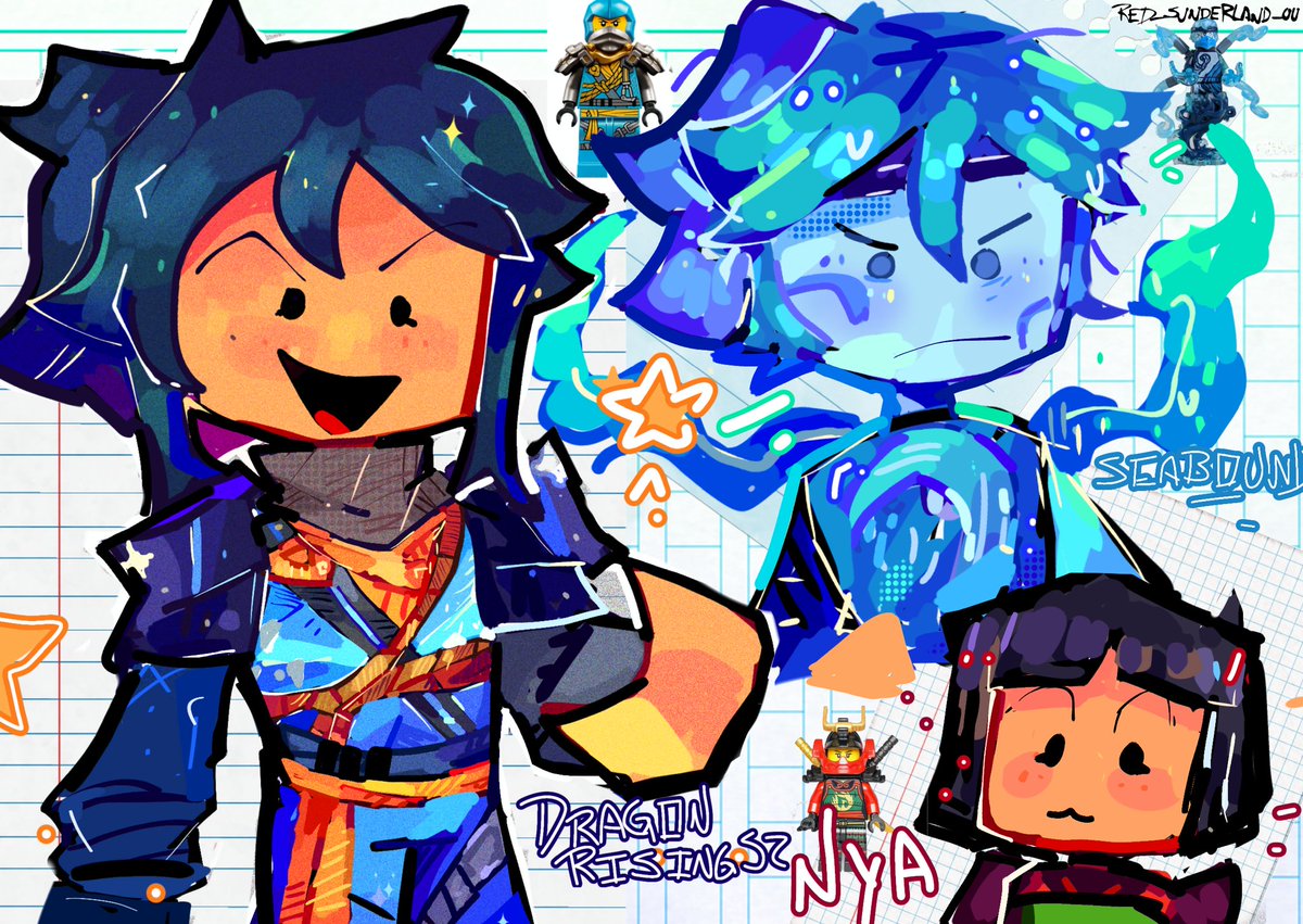 I'm too happy for the new season, I really can't WAIT
#ninjago #ninjagofanart #NinjagoDragonsRising #ninjagonya #nya #fanart