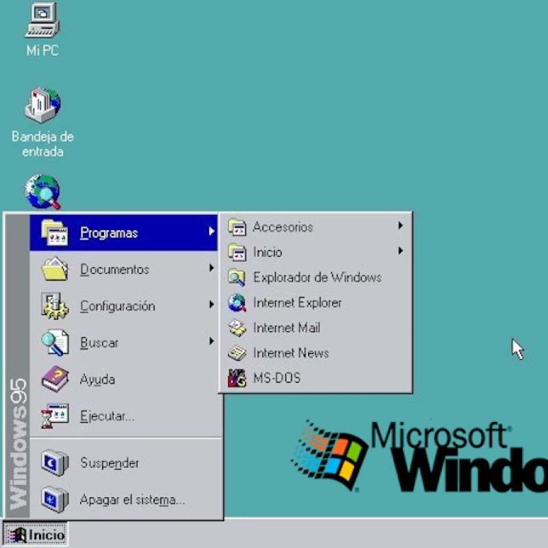 ConcretaUY's tweet photo. Con Windows 95 se popularizan las interfaces gráficas, y con ellas el uso del Menú Inicio. En más de 25 años de vida ha tenido tanto aciertos como errores.