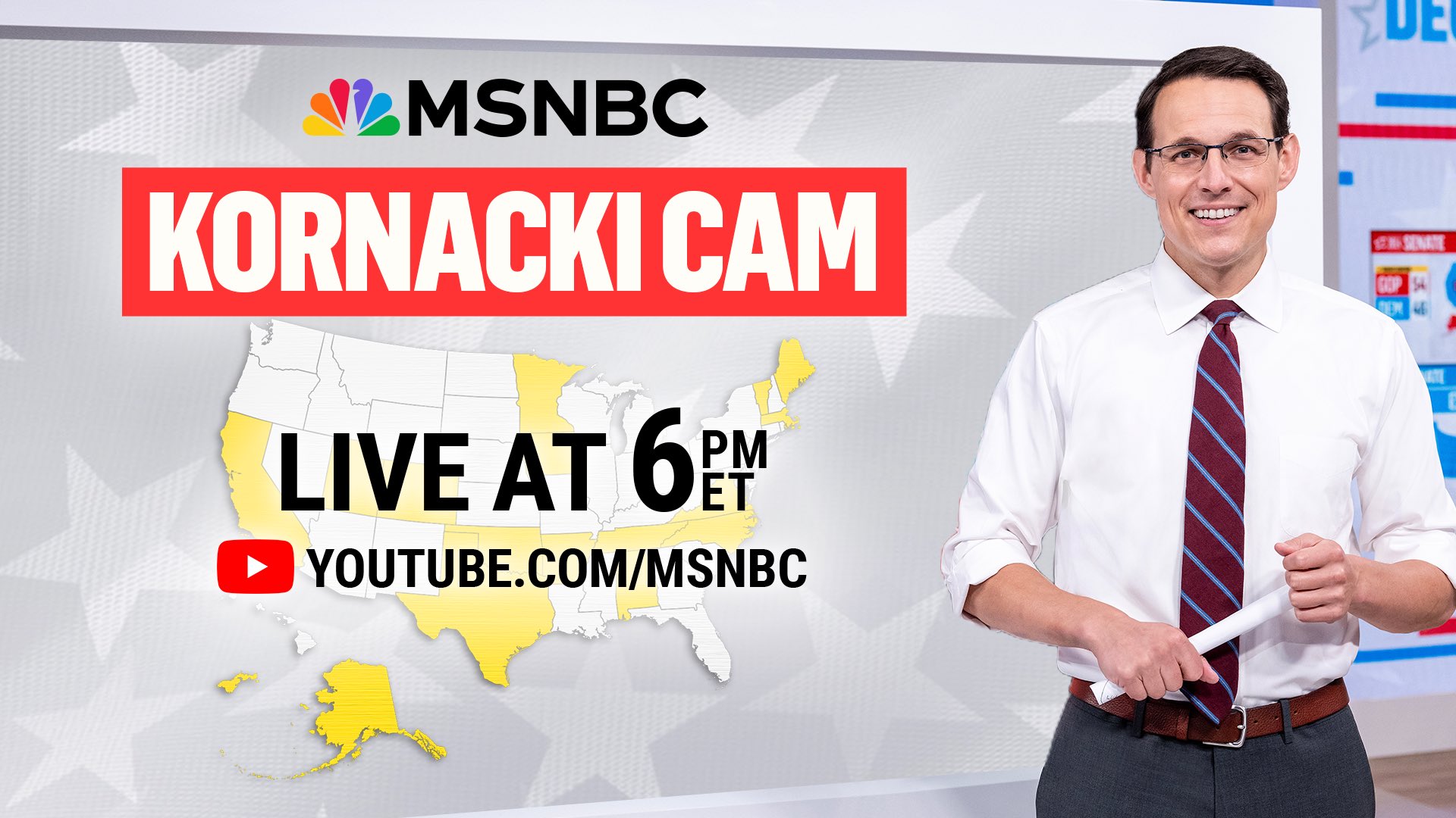 MSNBC on X TONIGHT Tune in LIVE at 6pm ET to watch Steve Kornacki crunch the numbers during our Super Tuesday coverage. https t zHzdytXhgn https t kA68IVhvIC X