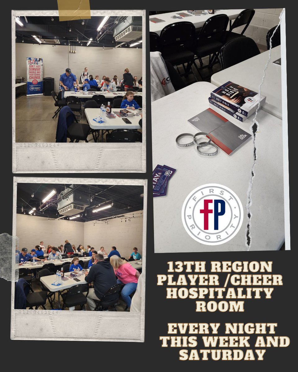 firstpriorityky's tweet photo. Connecting the Church to the Campus is what we do!  A special thanks to all the churches who will be providing/serving food this week at the region basketball tourney in the First Priority Hospitality Room. Stop by our booth on the concourse and say hello. https://t.co/fZkdZsUyF1