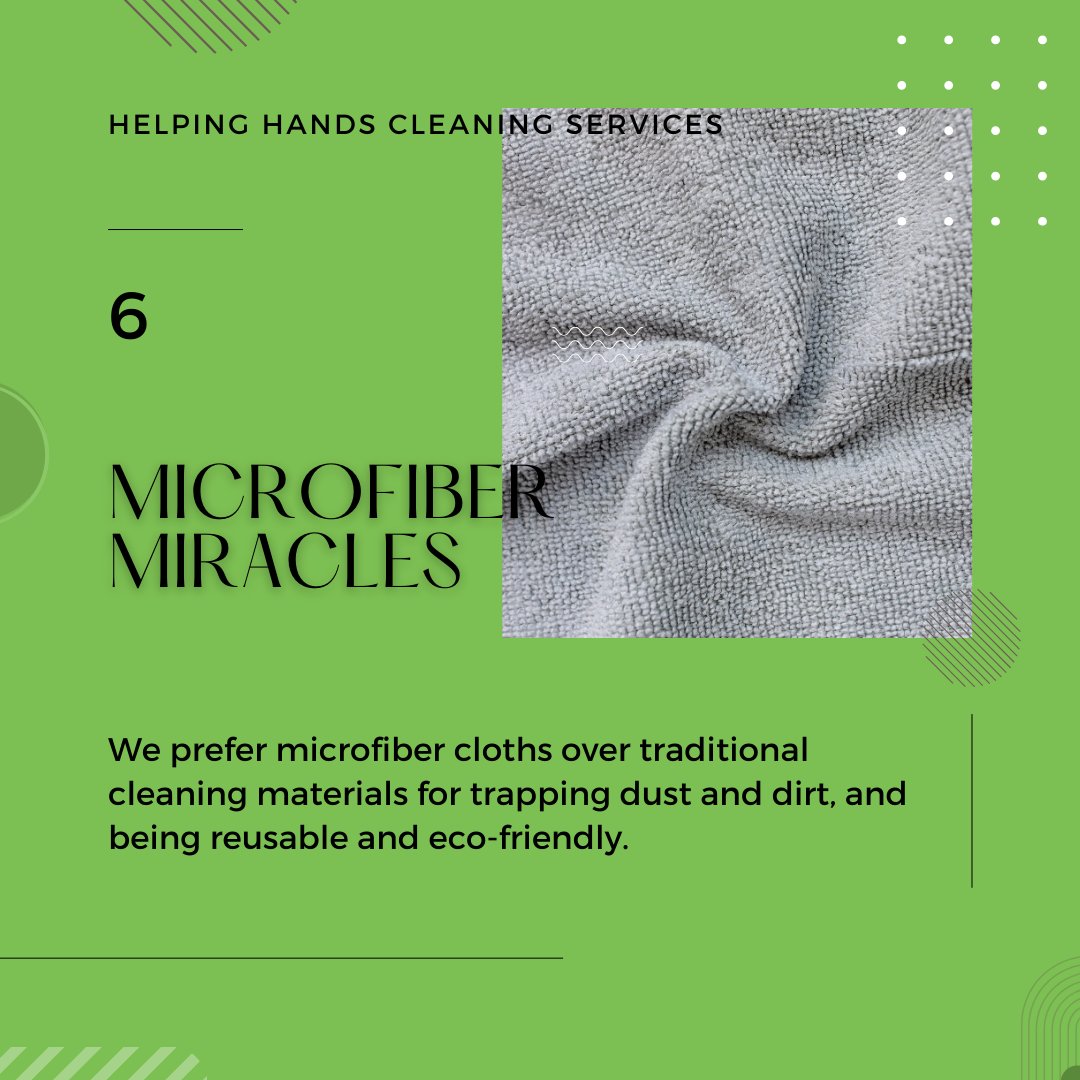 Say goodbye to dust and hello to sparkle with microfiber cloths! ✨ These are a must-have in every cleaner's arsenal. 

#MicrofiberMagic #SustainableCleaning #cleanforhealth #clean  #quickfix #professionalcleaning #spotcleaning #elmhurst #microfibertowel #microfibercleaning