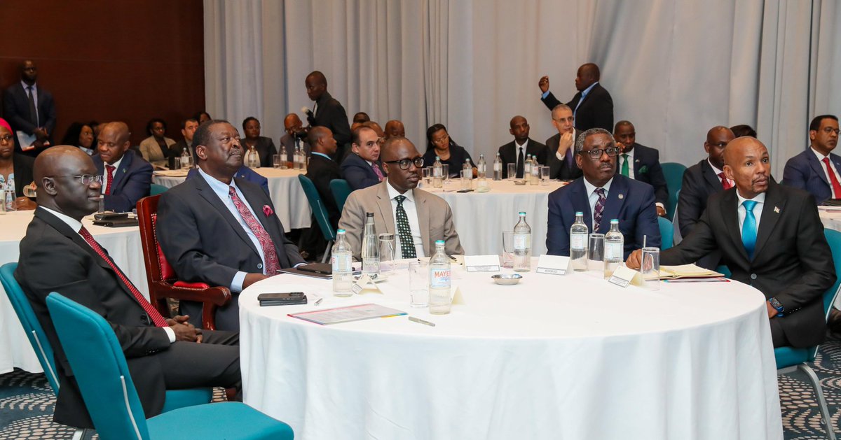 S.E Mme l'Amb. @EvelyneHabonim1 a pris part ce 4 mars 2024,  à un briefing animé par S.E Musalia Mudavadi, Premier Ministre et Ministre des Affaires Etrangères et de la Diaspora de la Rép.du #Kenya. Ledit briefing était organisé en faveur du Corps Diplomatique Africain à Nairobi.