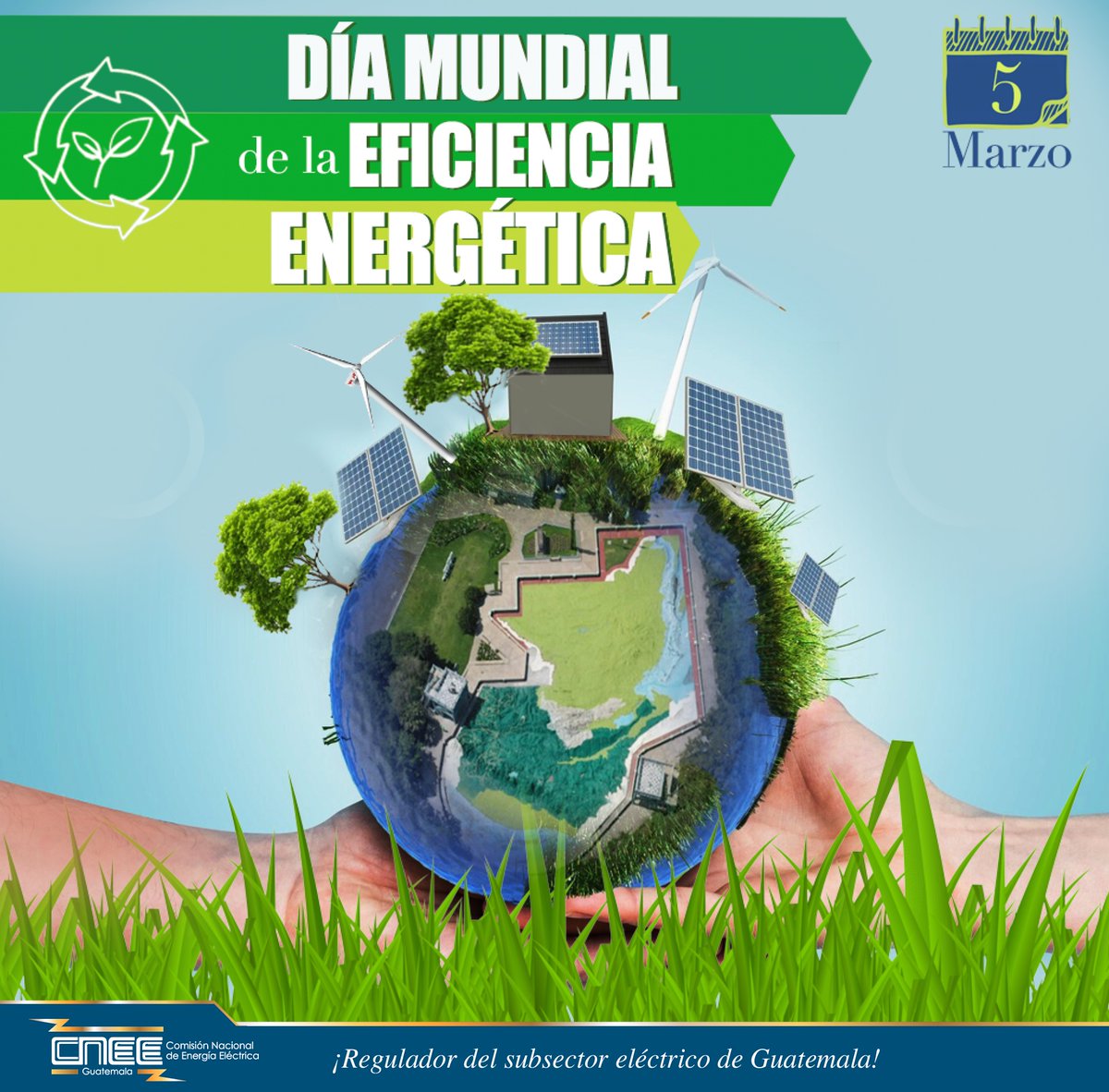 Cada 5 de marzo se celebra el Día Mundial de la Eficiencia Energética, es importante concientizar como utilizamos los recursos energéticos de manera eficiente y sostenible ya que ahorrando dinero ayudaremos a mitigar el  impacto ambiental. 

¡Juntos hagamos la diferencia!