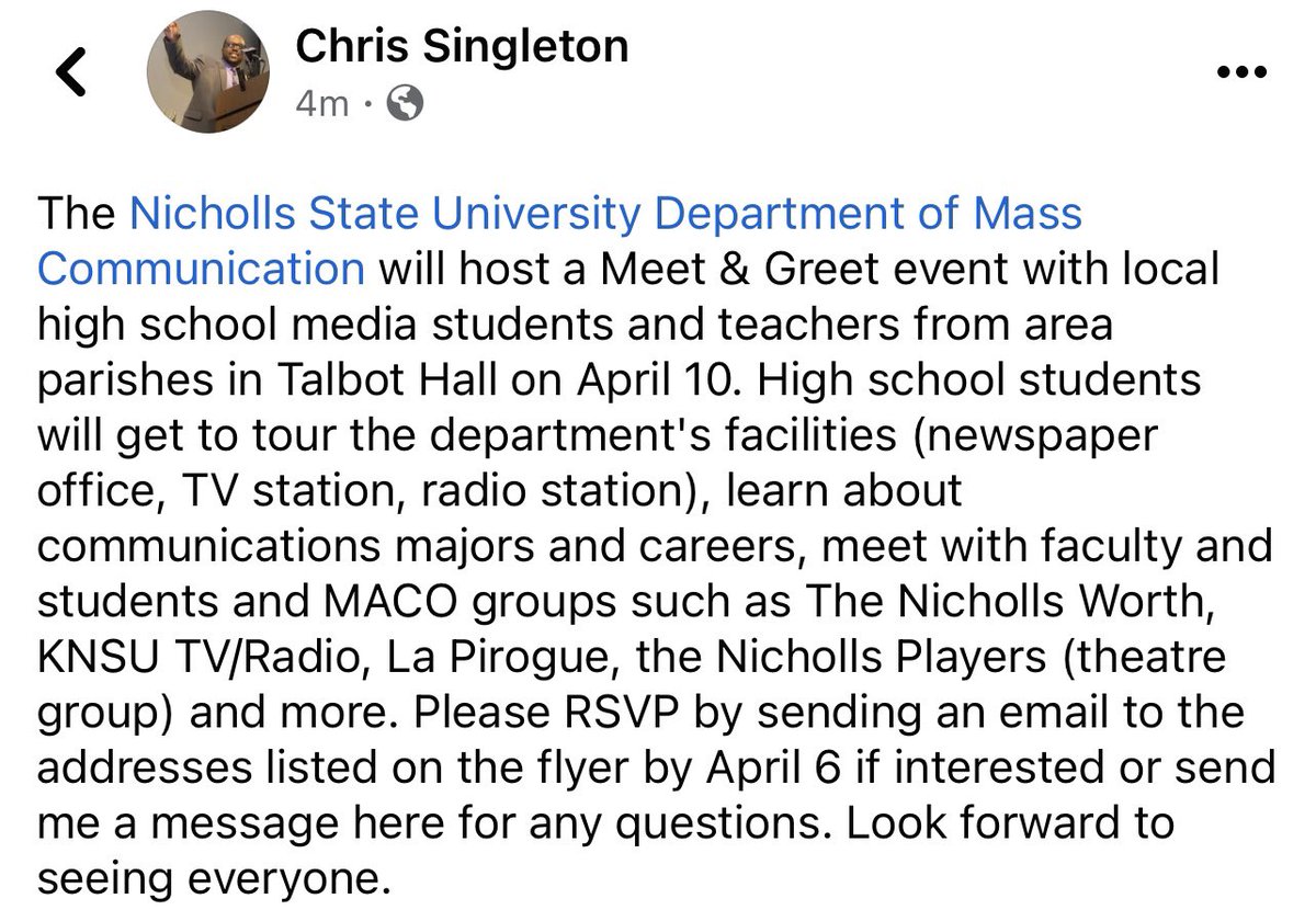 Chris Singleton tweet media