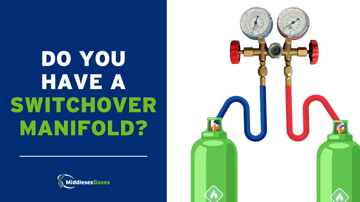 Increase the efficiency of your operations with a switchover manifold. Once a cylinder is empty, it will automatically switch over to the reserve side and send out a signal to us to deliver a new tank. Learn more about Middlesex Gases and our process: middlesexgases.com.
