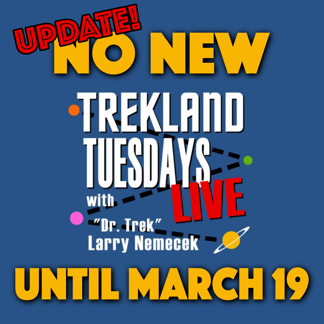 Should've used reliable Federation Movers™️ instead of those shady Tellarites! Good news is that the new #Trekland HQ™️ will be operational soon, also thanks to those same Tellarites who are better interior decorators than bikers. 

#drtrek #treklandtuesdayslive #startrek