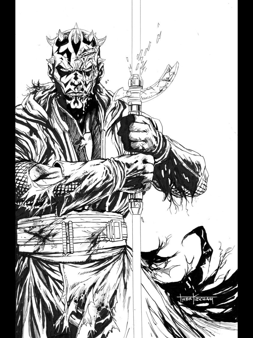 #TylerKirkham's take on #DarthMaul #TheDarkSide