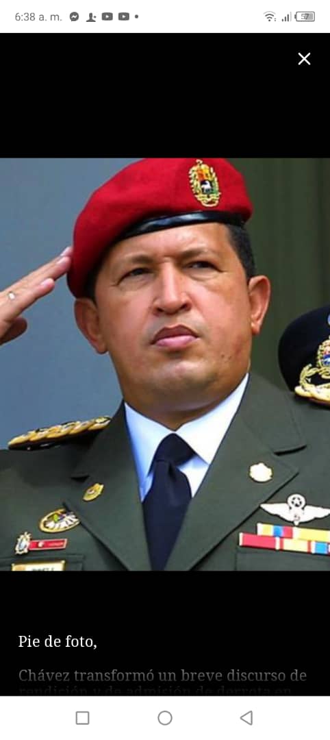 Hugo Rafael Chávez Frías no solo fue el presidente de Venezuela, sino que se convirtió en un gran líder y referente en América Latina. 🇨🇺🇻🇪