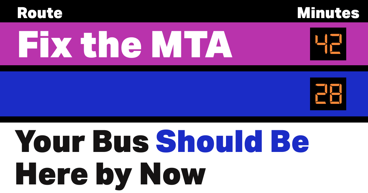 Riders are reaping the benefits of Albany's historic investment in the @MTA last session.

By investing $45 million in increased @NYCTBus frequency and reliability in this year's budget, we can #GetCongestionPricingRight, continue to build off this success, and #FixTheMTA.