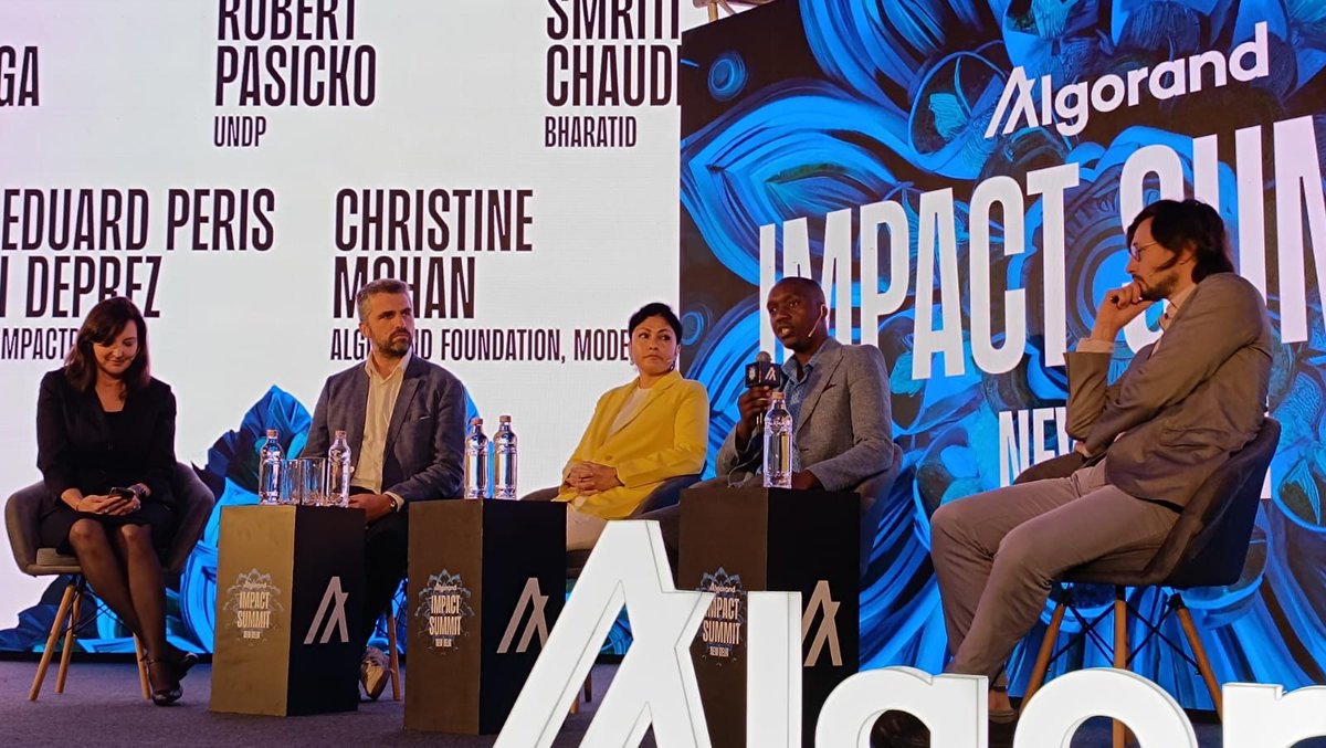 The <a href="/UNDP/">UN Development</a> is kicking off its beta-testing of the Algorand Blockchain Academy 🎓

And it's just getting started.

Blockchain technology has the potential to...

🟢 Ensure the legal identity of almost 1B people

🟢 Offer financial inclusion solutions to 1.4B unbanked people

🟢