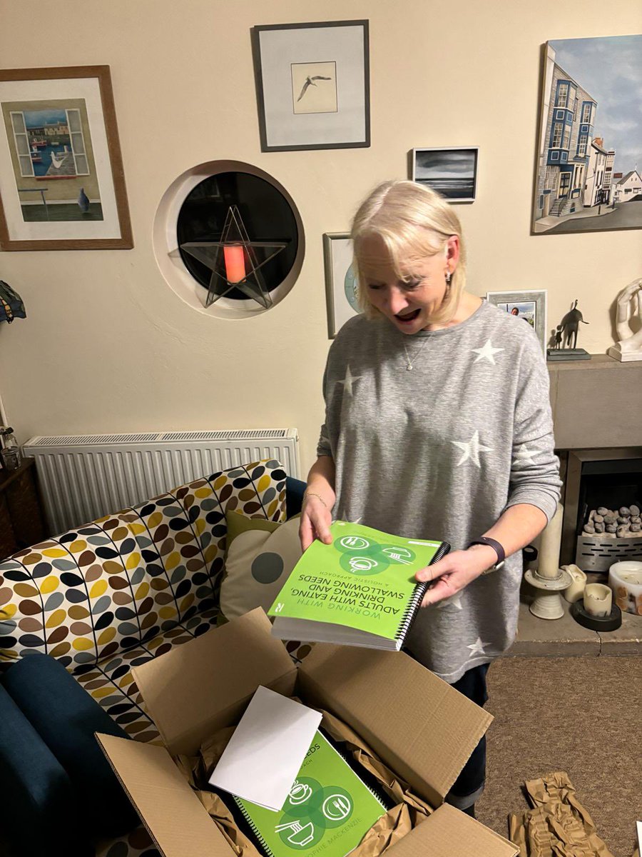 Dr Sophie MacKenzie (@sophiemack11) on Twitter photo Copies of my book have arrived! #WorkingwithAdultswithEatingDrinkingandSwallowingNeeds - thank you, <a href="/tandfmedicine/">T&F Medicine & Healthcare</a> Copies of my book have arrived! #WorkingwithAdultswithEatingDrinkingandSwallowingNeeds - thank you, <a href="/tandfmedicine/">T&F Medicine & Healthcare</a>