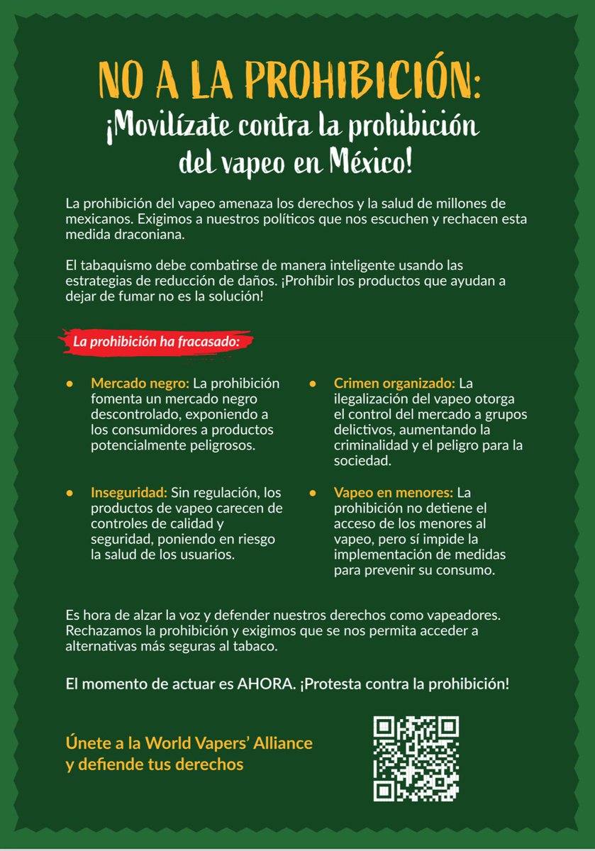 atoscanof4's tweet photo. Invitamos a todos los usuarios de Vaporizador, y al publico en General que haya sido testigo del beneficio de estos porductos para el abandono tabaquico suyo o de algún familiar, a que nos acompañen este 12 de marzo del 2024 frente a la entrada lateral del Congreso de la Unión a partir de las 9:45 a.m. ( croquis abajo) A DEJAR SUS TESTIMONIOS Y ser parte de la voz de los mas de 2'000,000 de usuarios que habemos en México.

EL GOBIERNO FEDERAL QUIERE PROHIBIR SU VENTA MEDIANTE INFORMACION SESGADA E INCORRECTA. ES NUESTRO DEBER INFORMAR A LOS DIPUTADOS PARA QUE TENGAN LA INFORMACION CORRECTA A LA HORA DE VOTAR POR ESTA MALIGNA INICIATIVA SOBRE  EL PRODUCTO QUE NOS HA AYUDADO A MANTENERNOS ALEJADOS DEL TABACO

#VapearNoEsFumar #YoVapeoYoVoto #VapearUneVidas #VapearSalvaVidas 

@ChecoBarrera @Chertorivski @ectorjaime @AdelaRamosJ @galaz_eva @rubengluengas @pastordc3110 @adn40 @AristeguiOnline @SergioSarmiento @qtf @TapiaFernanda @CanalCongreso @daniellemx_ @JMRivaPalacio @DirectoAnalisis @ProProhibir @proceso @RedReduccion @anesvap @allvapemx @provapeomexico @ReldatLatam @ardtiberoameric @anesvap @AsovapeAR @AsoVape @vapers_alliance @DiarioVapeador @lfgamboa @kalaveravpe @NeoKo_Sat @vapeoinformado @fn_fernandez @LatAmInnovacion @politicomx @LemusBarajas @TereValeMX @vampipe