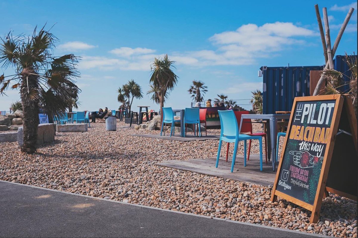 With summer around the corner, we are throwing it back to a project that thrives under the sunshine! #folkestoneandhythe #pilotbar #beach #beachbar #beachcafe #folkestonebeach #container #visitfolkestone #folkestoneharbourarm #visitKent #shippingcontainerbar #shippingcontainer