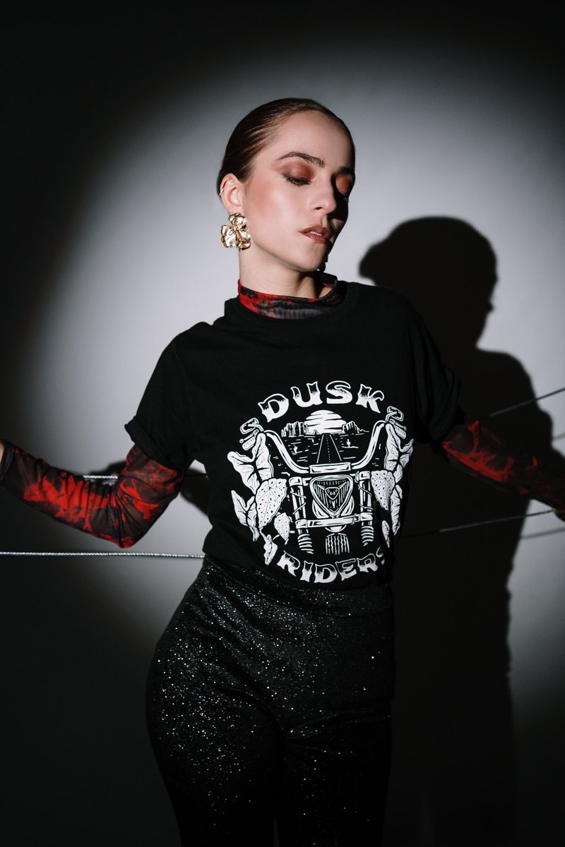 DuskRidersApp's tweet photo. Echo In Your Shadow editorial for @artego_magazine 
Our T-shirts were part of this wonderful piece by @theroserichards our creator and photographer 

MUA @mademoiselle.makeupbeauty 
Styling by @heybabeswelcome 
Models @thealiceone @oriane_chloe from @onwaymodels https://t.co/Lgxx7Ej7dm