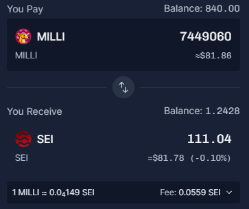 Ghosty holders get a 100% cashback from <a href="/MilliCoinSei/">MILLI ⚡</a> Airdrop! 👀

Next Airdrop $PARTI &amp; $NIMBLE, Delist! 👻

Probably nothing...