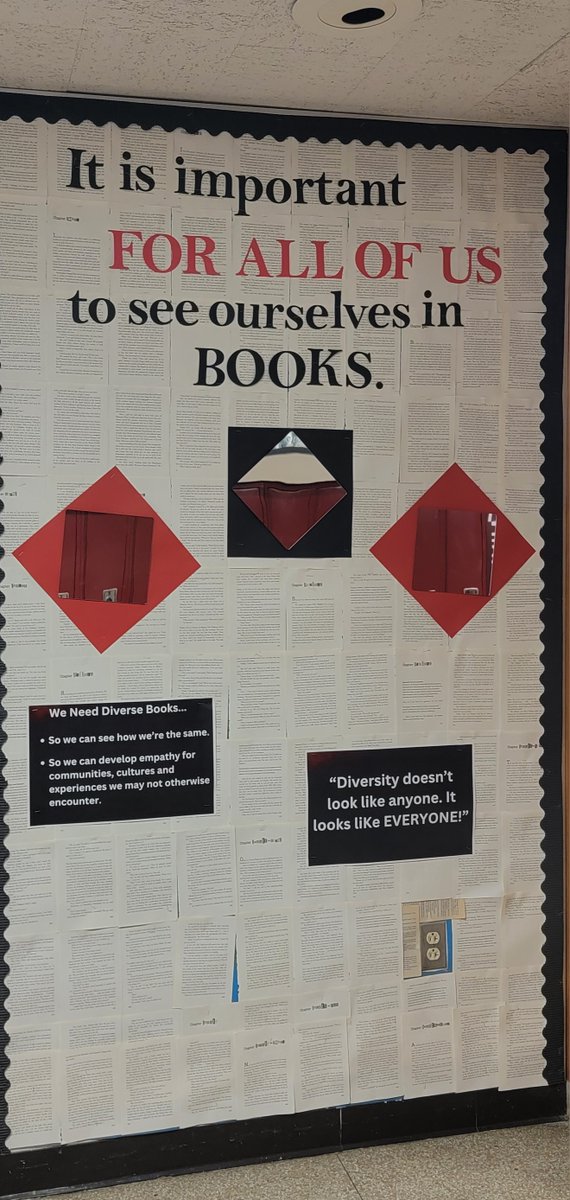 Diversity matters....<a href="/HiltonCSD/">Hilton CSD</a> #welcomingaffirming #curiousnotjudgemental read@yourlibrary