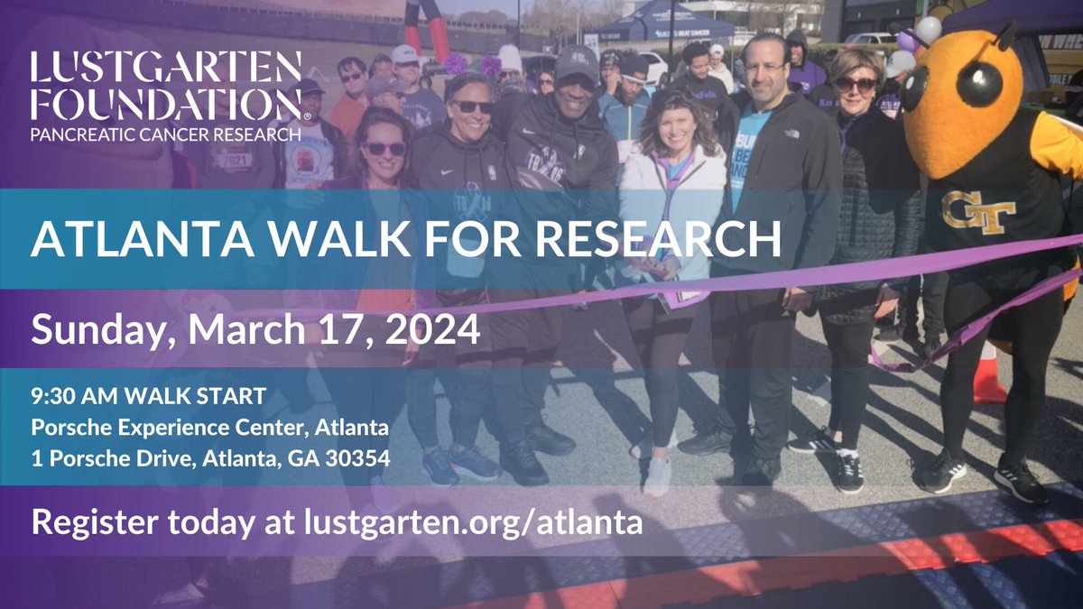 Be a force for progress and register for the Atlanta Walk for Research today! 💜 Looking for some inspiration? Check out Atlanta Walk leader Stefanie Wayco's story about how she turned grief into action: lfdn.org/3Iov6Nu
#ProgressIsParamount #CommunityIsPower