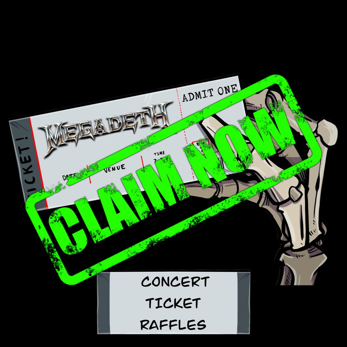 💀AGUANTE MEGADETH💀 Rattleheads the time is now! Concert ticket raffles for CRUSH THE WORLD TOUR LATIN AMERICA 2024 is now live! Each verified Rattlehead holder will be granted 1 entry to the raffle(s) for the show(s) of their choosing. There will be 2 Winners per show,