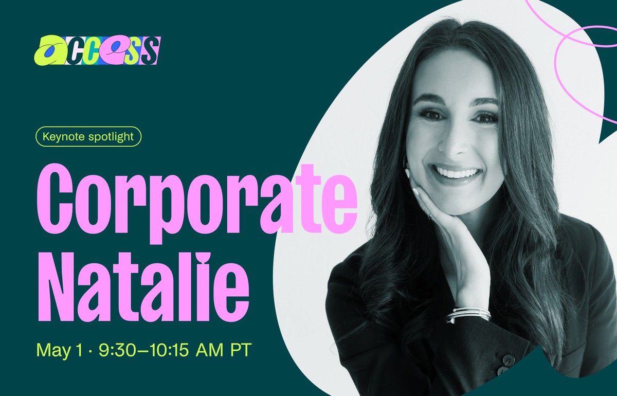 Register for #HandshakeAccess: bit.ly/Access-2024 And then tune into our chat with @CorpNatalie, the CEO of Work-From-Home Jokes for Gen Z myth-busting and more.