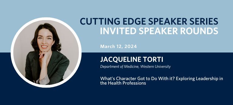 T - minus 1 week 'til the next edition of our Cutting Edge Speaker Series with @JacquelineTorti! #MedEd #HPE More info here: buff.ly/49lyqF6