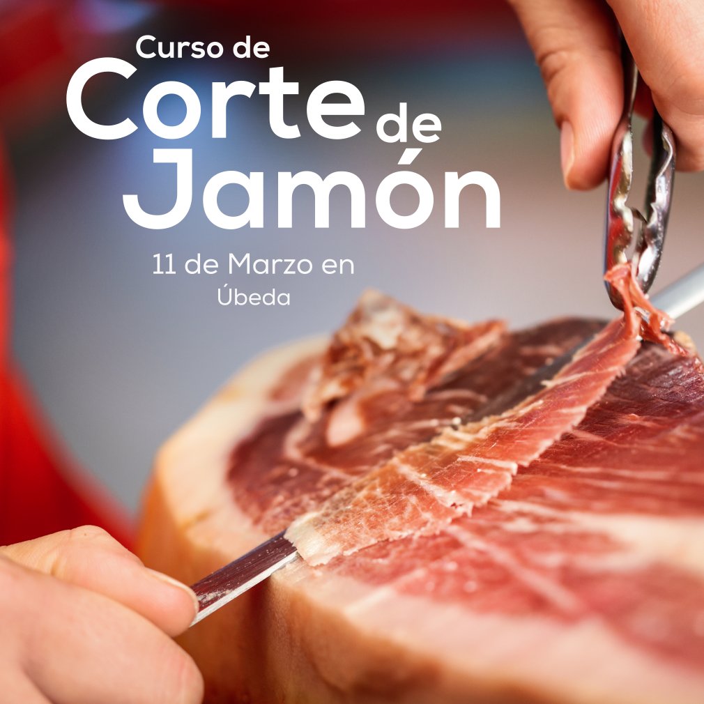 Curso de 'El Jamón: Conocimiento del Producto y Técnicas de Corte' en Úbeda el 11 de Marzo. Para más información llámenos al 953 79 50 15 o visítenos en Avenida de la Libertad 50. Úbeda.

grupoforma.org/es/g-8073/el-j…

#curso #corte #jamón #Úbeda #Jaén