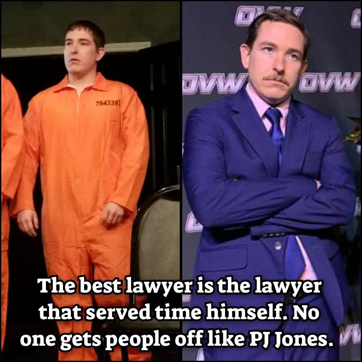 @ovwrestling definitely has the best lawyer in the business. He gets you off like nobody can.

#OVWWrestling #OVW #OVWRise #WrestlersNetflix