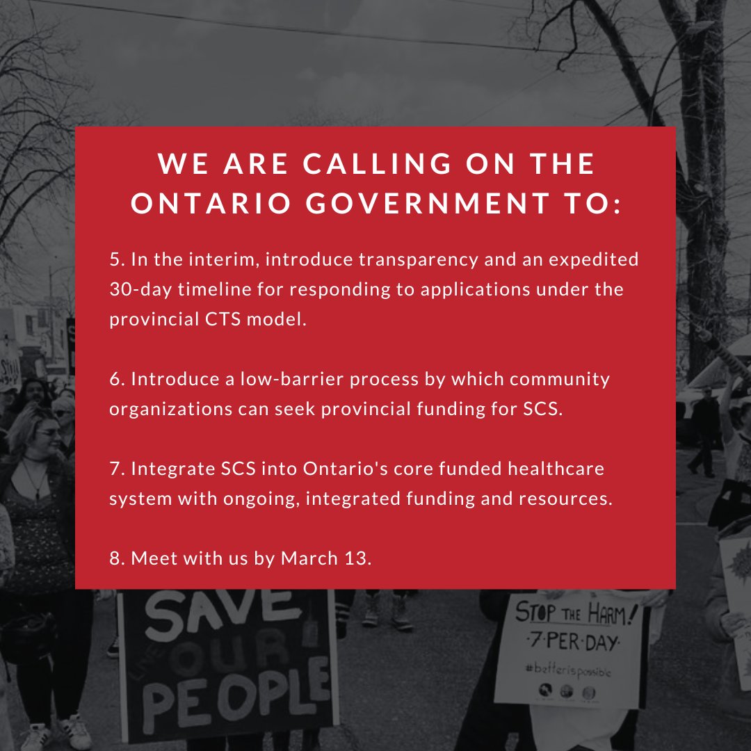 🚨Missed the online briefing on Ontario's toxic drug crisis and the impending closures of supervised consumption sites? Watch the recorded event now! 🌐Stay informed & share our open letter to add your voice to the call for immediate provincial support: drugpolicy.ca/supervised-con…