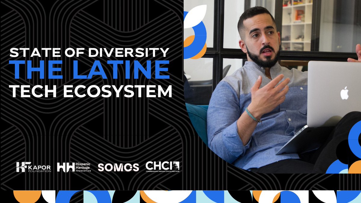 NEW REPORT! The #Latine #Tech Ecosystem Latine people account for 18.7% of the U.S. population yet are excluded in #CS edu, tech, #VC + more. Learn about the urgent solutions needed for a more equitable future bit.ly/3IekOzm #kaporfoundation @HHFoundation @SomosVC_ @CHCI