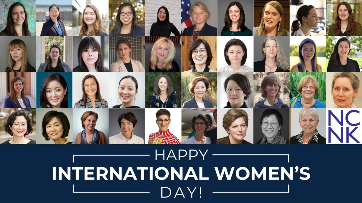 Today and every day, NCNK celebrates the awe-inspiring women working alongside us to improve US-#DPRK relations and create a better future for the people of #NorthKorea. Happy #InternationalWomensDay!