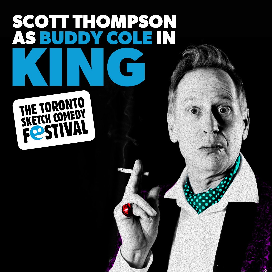 📍 TORONTO! Buddy Cole will be performing KING at @TOsketchfest! Two nights only! 🍸March 7&8 | 8:00pm 🎟️HERE> bit.ly/3SW0V4Y