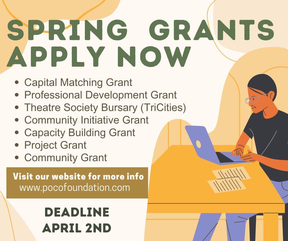 The Spring Grant Cycle has officially commenced; don't miss out on the opportunity to submit your application today!