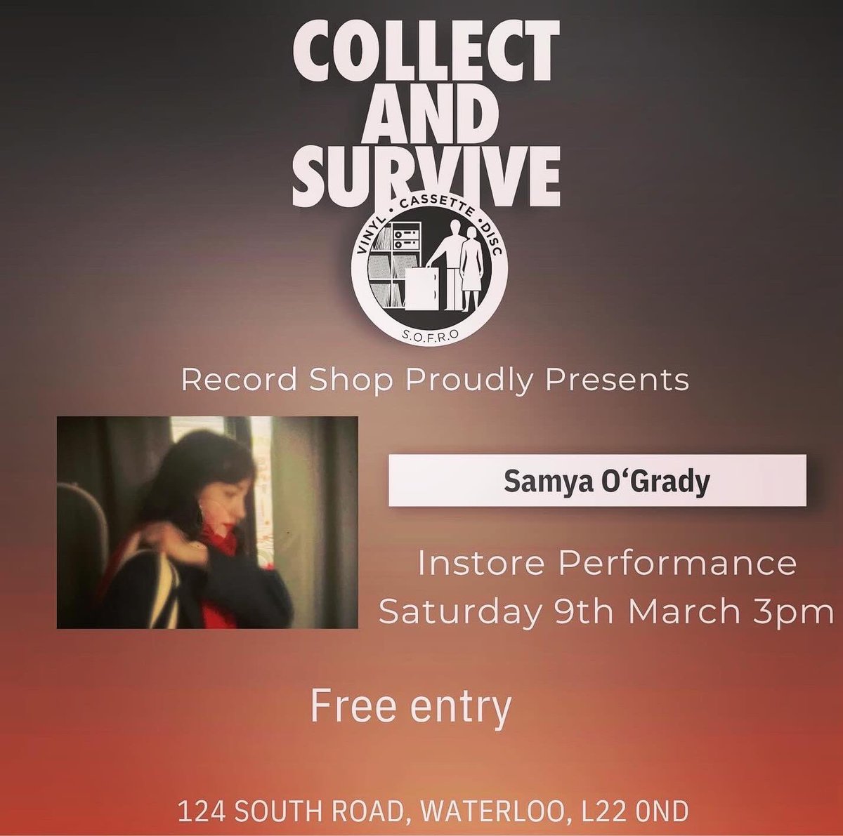CollectSurvive's tweet image. This Saturday, don’t forget!

#liverpoolevents #whatsoninliverpool @LiverpoolBands
