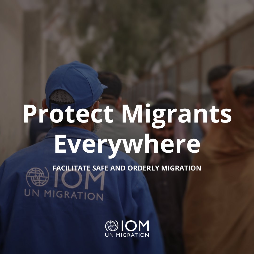 To harness the potential of #HumanMobility, it is crucial to foster safe & orderly #Migration.​

Protecting the most vulnerable on the move, we pledge to #LeaveNoOneBehind