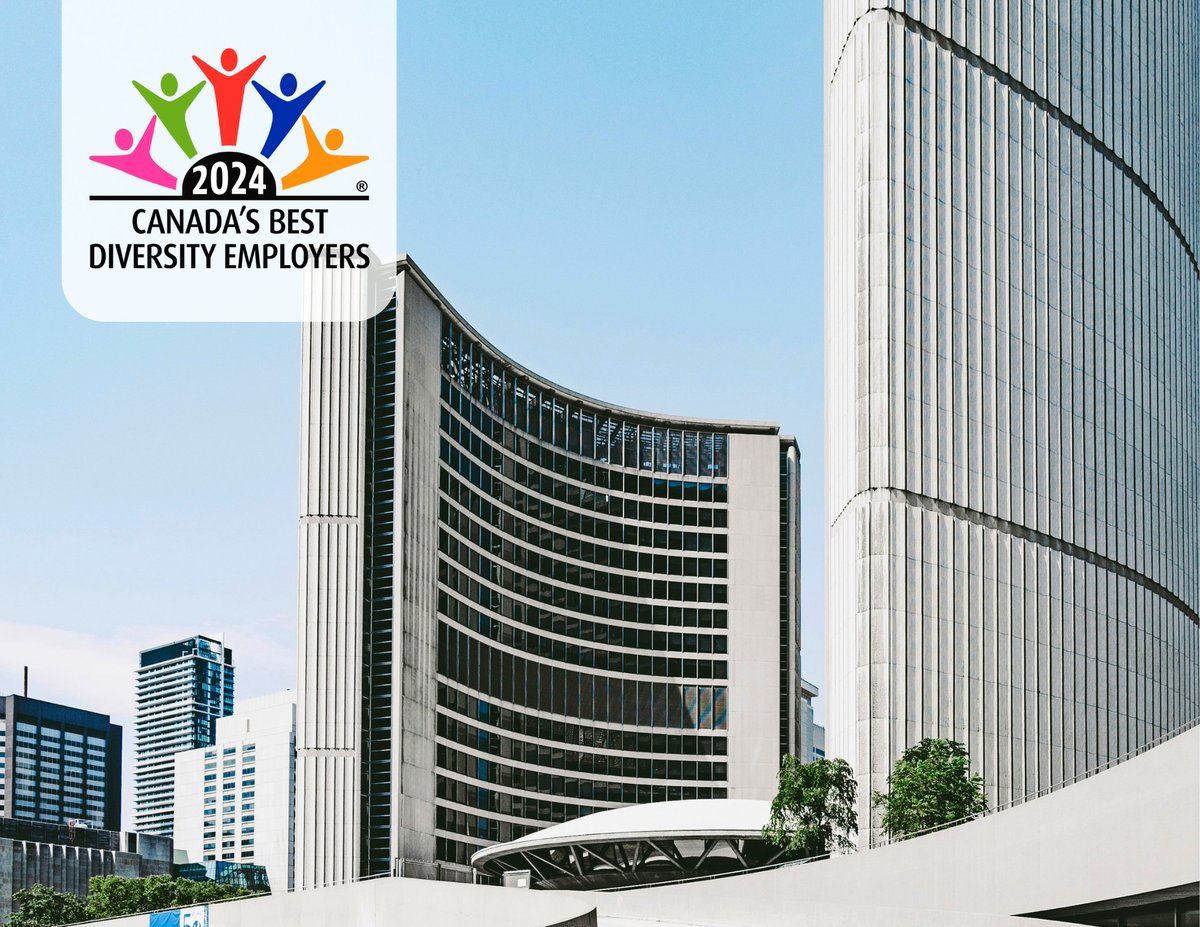 Exciting News! We’re honoured to be named one of Canada’s Best Diversity Employers for the eighth time! 🏆 🎉 

This recognition highlights our commitment to fostering a diverse, inclusive, and equitable workplace culture.  

Read more about it here: reviews.canadastop100.com/top-employer-c…