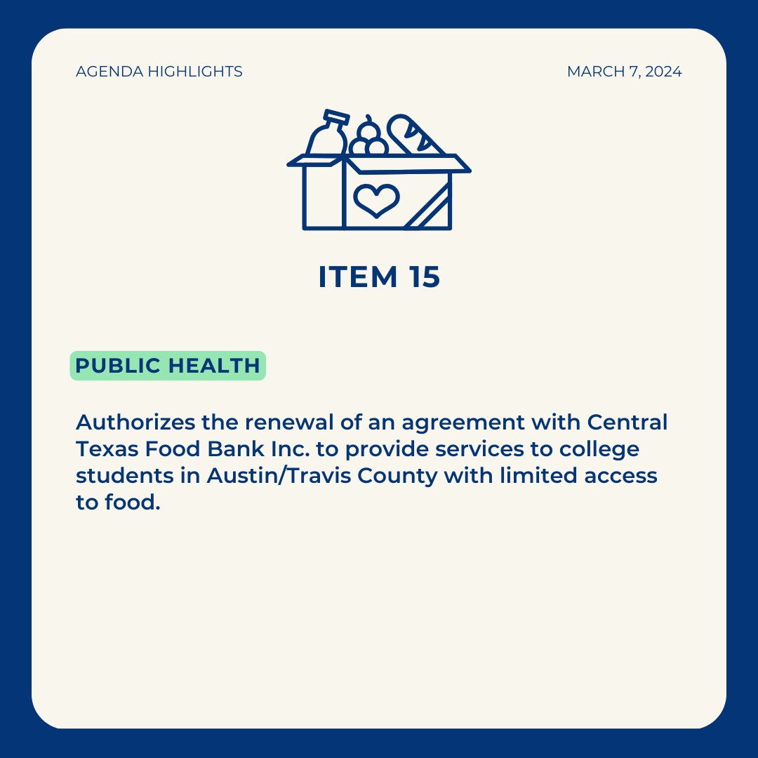 joseforatx's tweet photo. 📝The #ATXCouncil meets Thursday, March 7th. Here are some of the items coming to the dais this week, including a pivotal measure that will strengthen our local workforce.

Read the full agenda here: https://t.co/0xSDr1o0Wp https://t.co/D9Hf3ffdCU