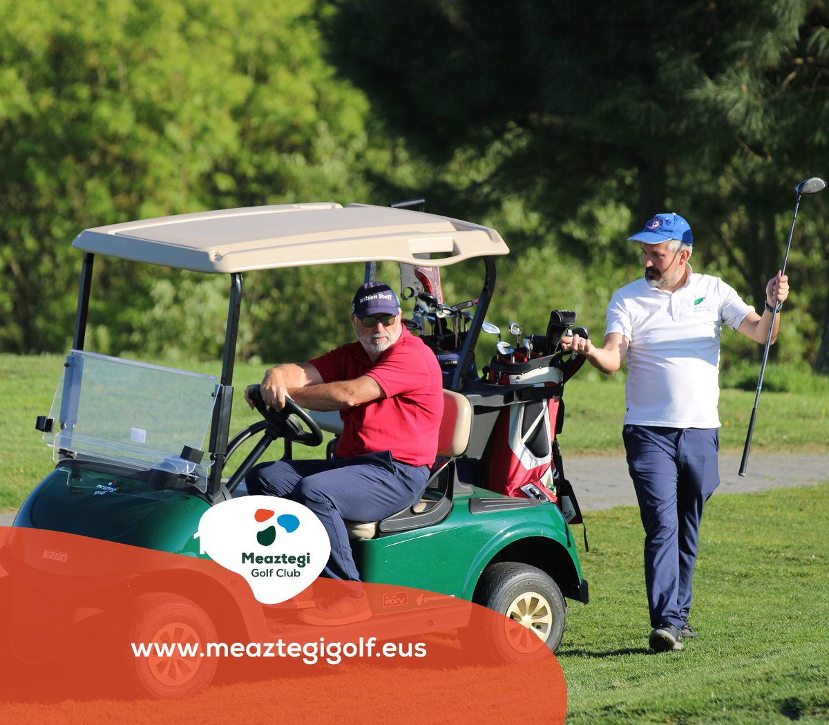 GolfMeaztegi's tweet photo. Entre drives y charlas, la esencia del golf se vive mejor en buena compañía. 🏌️⛳️ Descubre la magia de Meaztegi Golf Club🤩
🌐 https://t.co/mT7BgXmQCg
#golf #laarboleda #golfbizkaia #golfpaysbasque #golfbasquecountry https://t.co/5QU9aWh0jJ