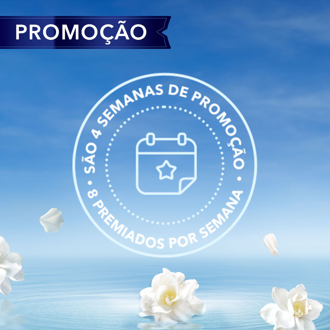 Começou a promoção 'Respira e concorra a prêmios perfumados' 🩵 É 1 ano de Downy Brisa Suave perfumando as suas roupas + 1 pijama exclusivo. Quanto mais criativa a sua frase, mais chance você tem de ganhar. Respira, se inspire e capriche. Participe já! #RespiraÉDowny