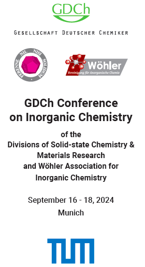 Inoue Group (@inouegrouptum) on Twitter photo GDCh Conference on Inorganic Chemistry <a href="/GDCh_aktuell/">GDCh</a> will be held in Garching/Munich <a href="/TU_Muenchen/">TU München</a>, 16-18th September 2024!
veranstaltungen.gdch.de/microsite/inde…
veranstaltungen.gdch.de/microsite/down…
<a href="/DehnenStefanie/">Stefanie Dehnen</a>
<a href="/EvaHeviaGroup/">Prof Hevia 🇺🇦</a>
<a href="/CLuChem/">Connie Lu</a>
<a href="/vl_deringer/">Volker Deringer</a>
<a href="/Janek_Lab_JLU/">Juergen Janek</a> GDCh Conference on Inorganic Chemistry <a href="/GDCh_aktuell/">GDCh</a> will be held in Garching/Munich <a href="/TU_Muenchen/">TU München</a>, 16-18th September 2024!
veranstaltungen.gdch.de/microsite/inde…
veranstaltungen.gdch.de/microsite/down…
<a href="/DehnenStefanie/">Stefanie Dehnen</a>
<a href="/EvaHeviaGroup/">Prof Hevia 🇺🇦</a>
<a href="/CLuChem/">Connie Lu</a>
<a href="/vl_deringer/">Volker Deringer</a>
<a href="/Janek_Lab_JLU/">Juergen Janek</a>