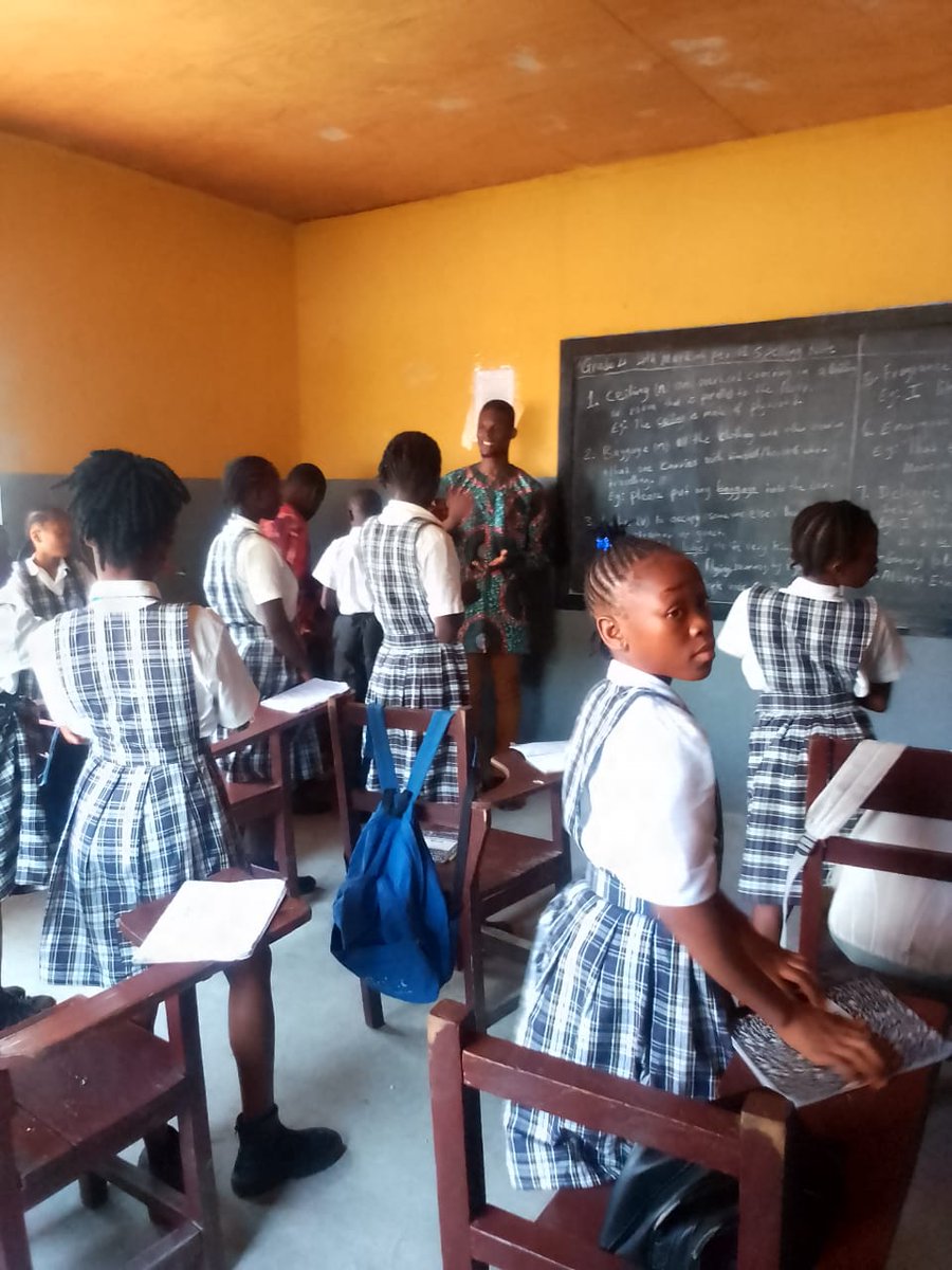 WordorJ's tweet photo. Improving Girls Personal safety from Grades 4, 5 &amp; 6th as part of activities in Line with International Women's Day Celebrations in Liberia West Africa by the WORDOR HUMANITARIAN FOUNDATION https://t.co/ATTQbB5yYg